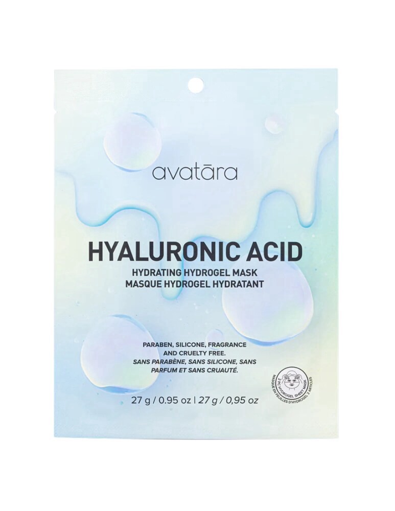 slide 1 of 1, Avatara Hyaluronic Acid Hydrating Hydrogel Mask, 1 ct