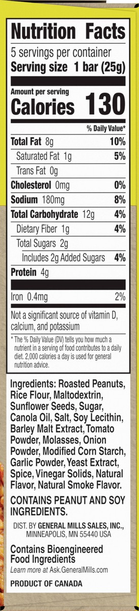 Nature Valley Savory White Cheddar - 4.45oz : Target