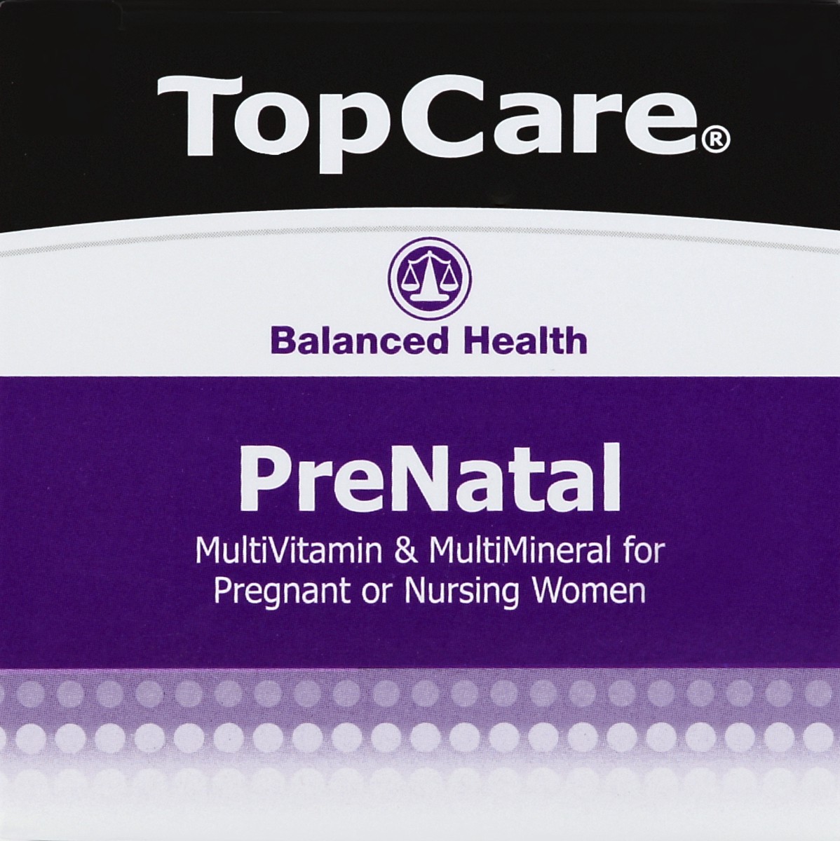 slide 2 of 6, TopCare Multi Prenatal Vitamin, 100 ct