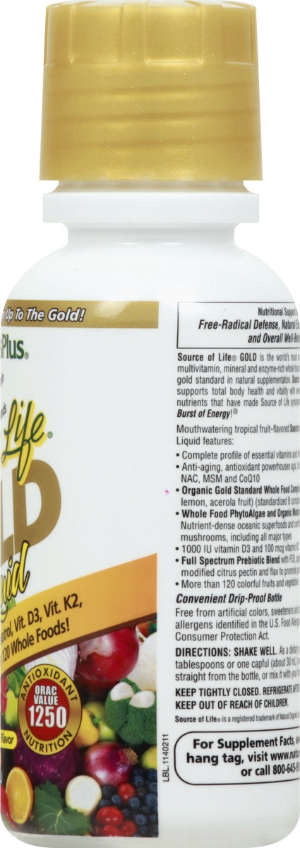 slide 4 of 9, Nature's Plus Source of Life Liquid 8 oz, 8 oz