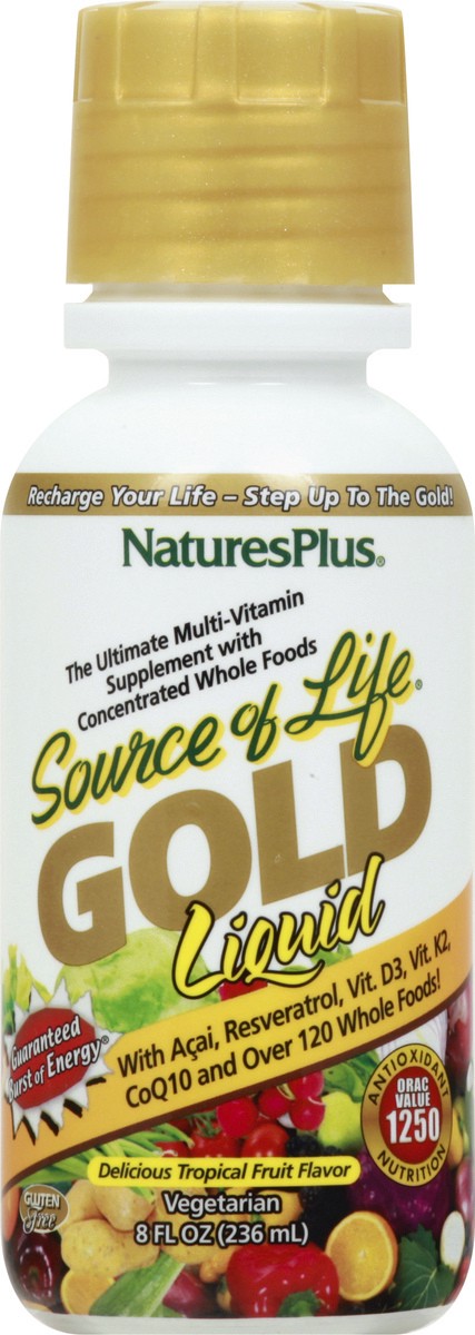 slide 1 of 9, Nature's Plus Source of Life Liquid 8 oz, 8 oz