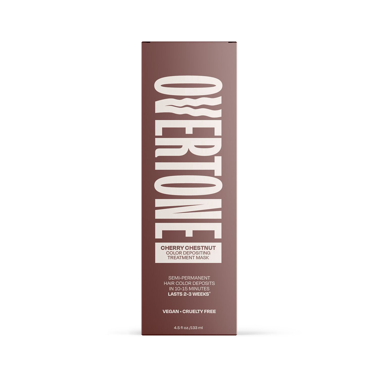 slide 1 of 1, Overtone Cherry Chestnut Color Depositing Treatment Mask 4.5 fl oz, 4.5 oz