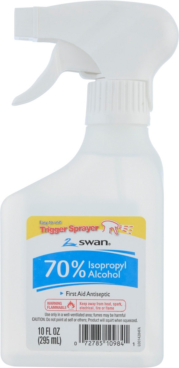 slide 7 of 12, Swan 70% Isopropyl Alcohol 10 fl oz, 10 fl oz