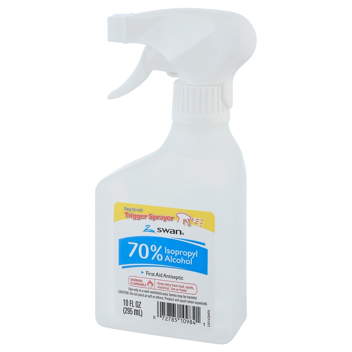 slide 10 of 12, Swan 70% Isopropyl Alcohol 10 fl oz, 10 fl oz