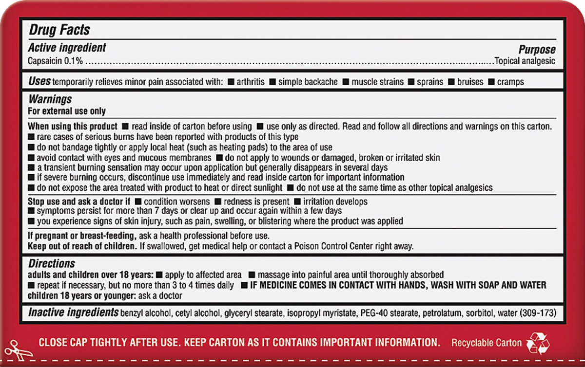 slide 3 of 11, Capzasin-HP Creme Arthritis Pain Relief 1.5 oz, 1.5 oz