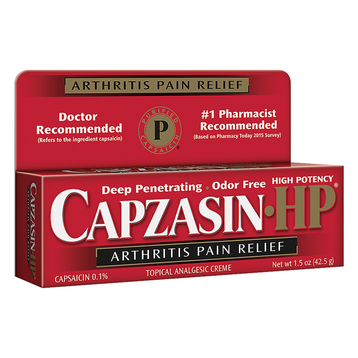 slide 9 of 11, Capzasin-HP Creme Arthritis Pain Relief 1.5 oz, 1.5 oz