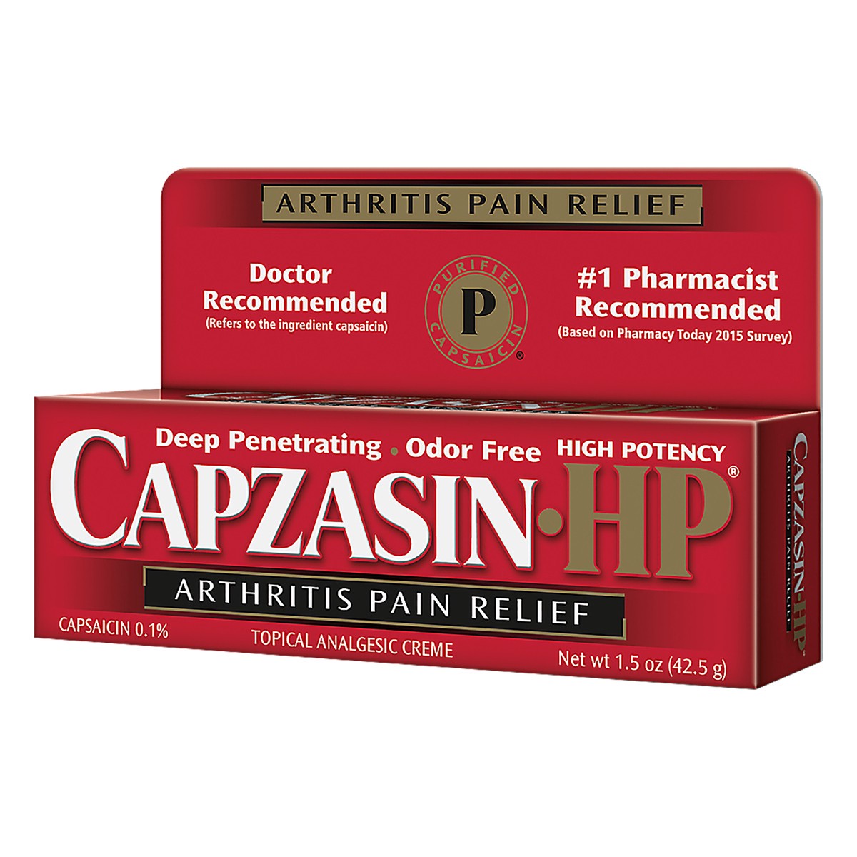 slide 5 of 11, Capzasin-HP Creme Arthritis Pain Relief 1.5 oz, 1.5 oz