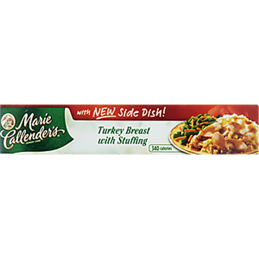 slide 15 of 18, Marie Callender's Frozen Dinner, Roasted Turkey Breast & Stuffing, 14 Ounce, 14 oz