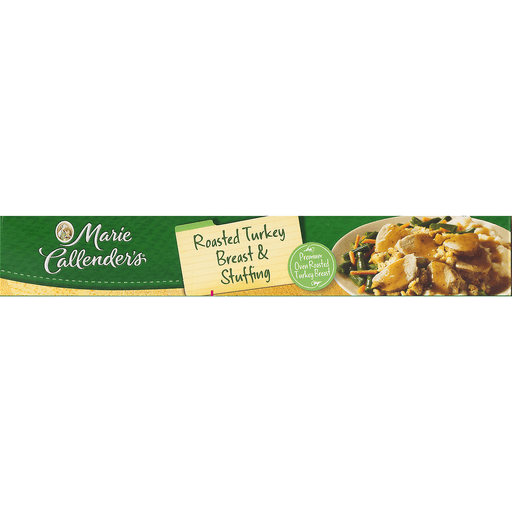 slide 11 of 18, Marie Callender's Frozen Dinner, Roasted Turkey Breast & Stuffing, 14 Ounce, 14 oz