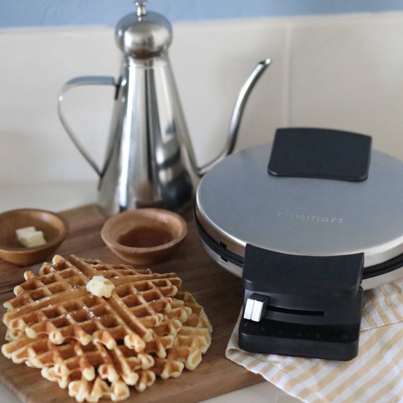 slide 4 of 12, Cuisinart Classic Waffle Maker - Stainless Steel - WMR-CAP2, 1 ct