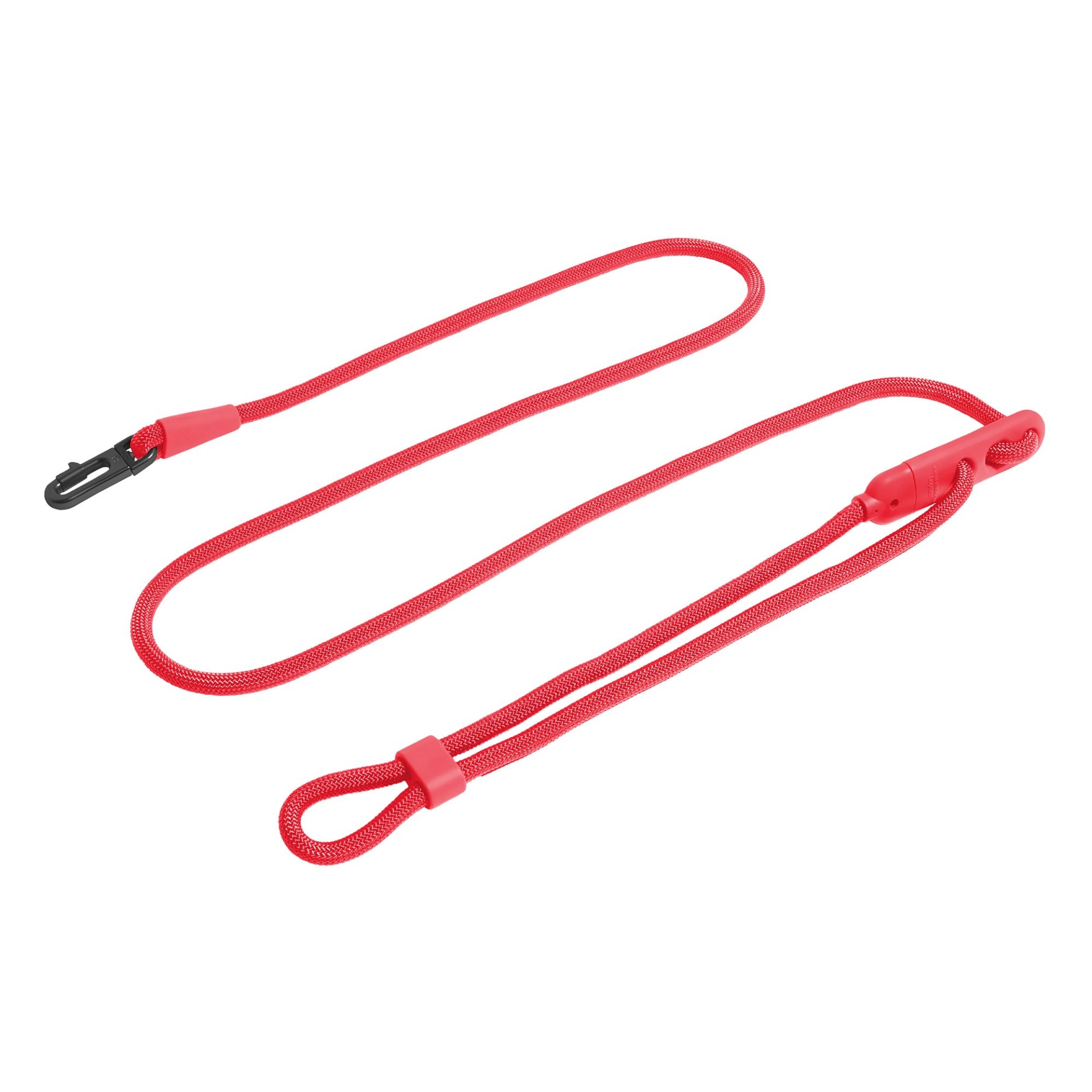 slide 1 of 1, Zee Dog Neon Coral Hands-Free Dog Leash, 1 ct