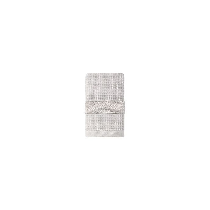slide 1 of 1, Haven Organic Cotton Waffle & Terry Washcloth - Lunar Rock, 1 ct