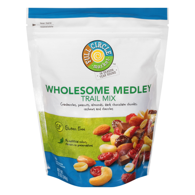 slide 1 of 1, Full Circle Market Wholesome Medley Trail Mix 12 Oz, 12 oz