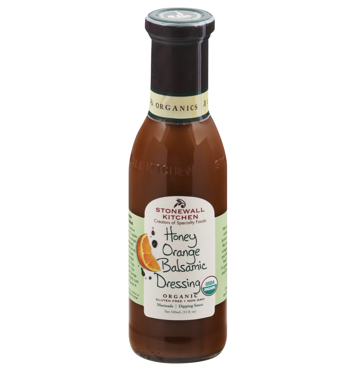 slide 8 of 13, Stonewall Kitchen Organic Honey Orange Balsamic Dressing 330 ml, 330 ml