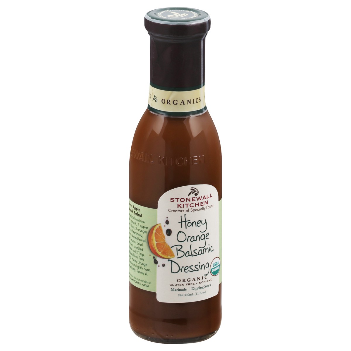 slide 6 of 13, Stonewall Kitchen Organic Honey Orange Balsamic Dressing 330 ml, 330 ml