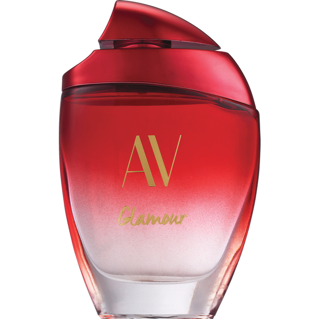 slide 1 of 1, ADRIENNE VITTADINI Av Glamour Enchanting (Red) Eau De Toilette 3.4 Oz Unboxed, 3.4 oz