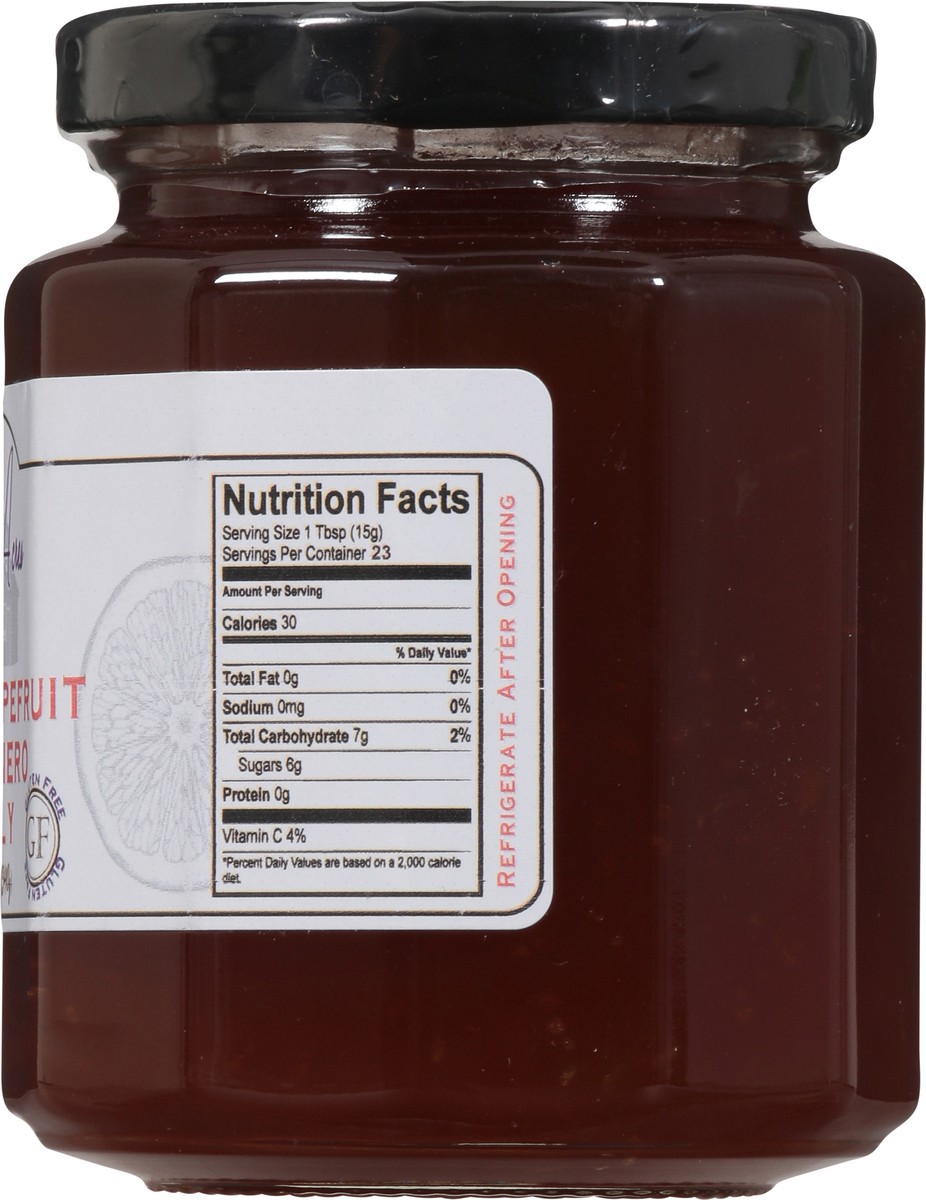 slide 6 of 14, Osburn Pink Grapefruit Habanero, 12 oz