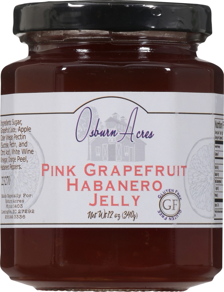 slide 12 of 14, Osburn Pink Grapefruit Habanero, 12 oz