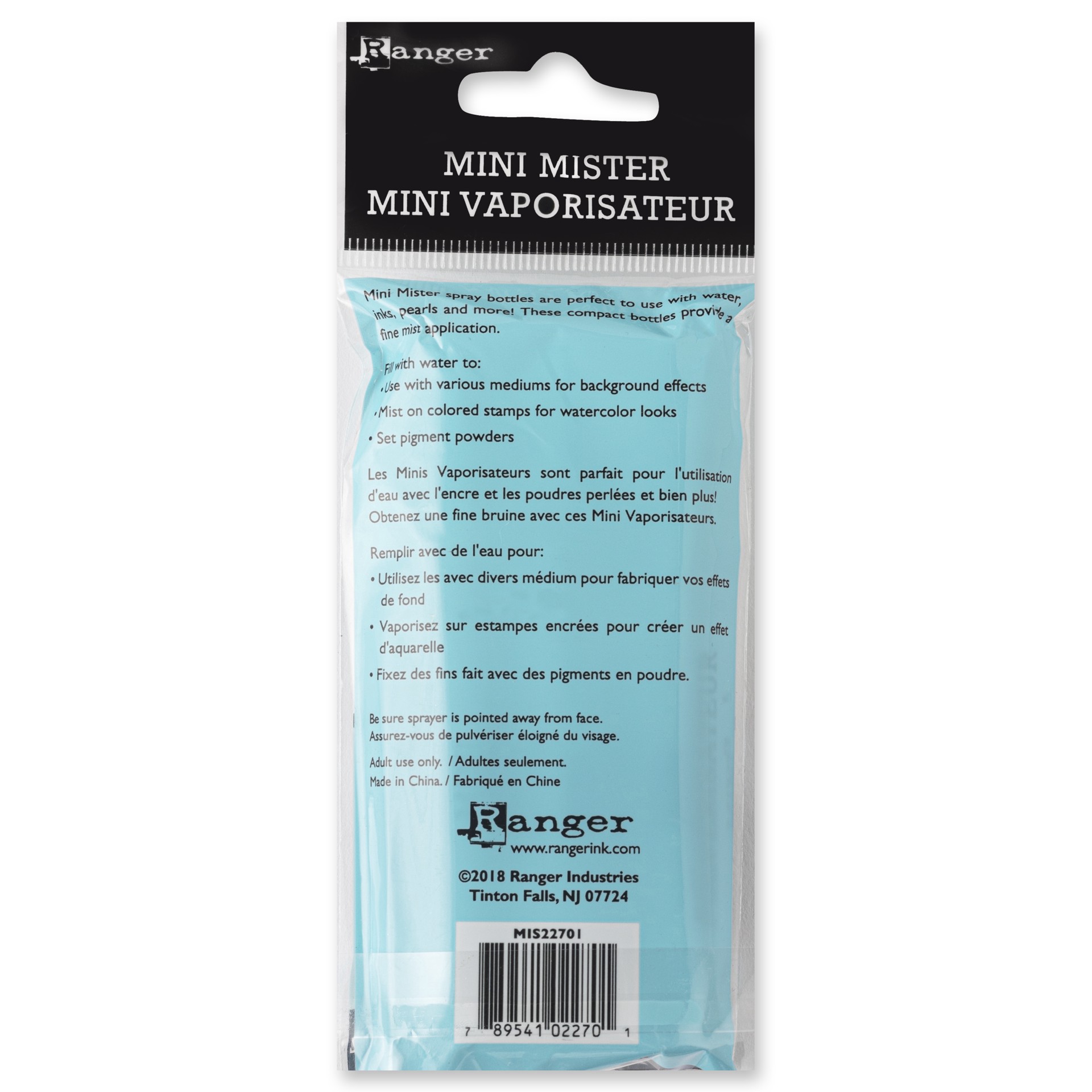 slide 4 of 5, Ranger Inkssentials Mini Misters, Mini Size