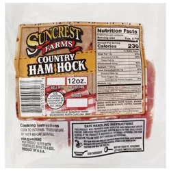 Suncrest Farms Country Ham Hock 12 ea