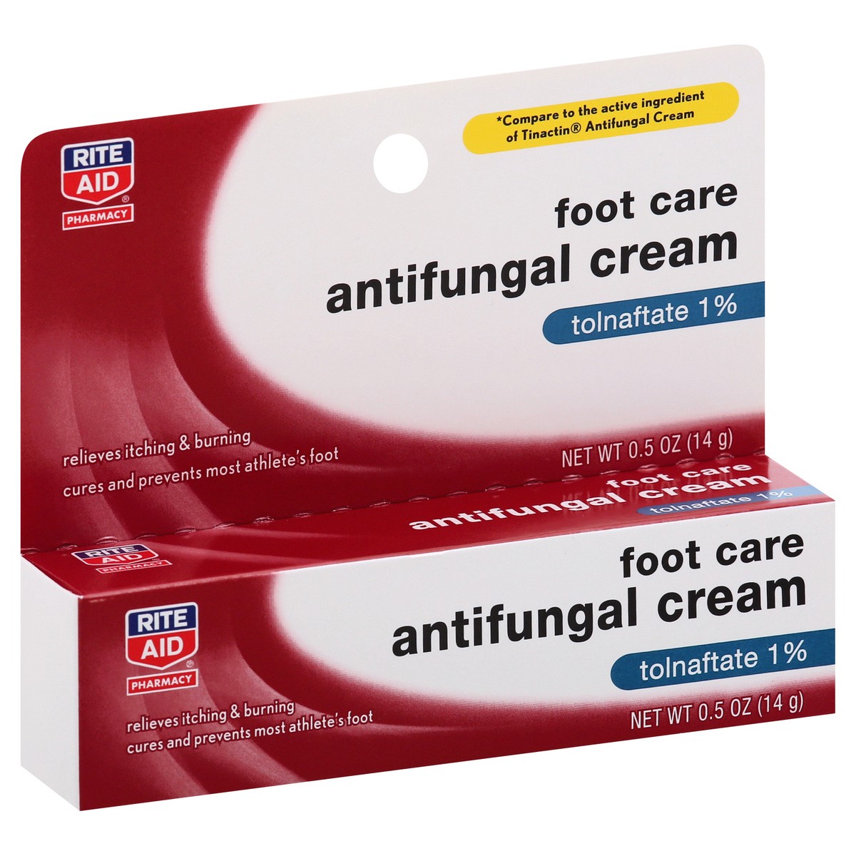 slide 4 of 9, Rite Aid Athlete's Foot Cream, Antifungal, 0.5 oz