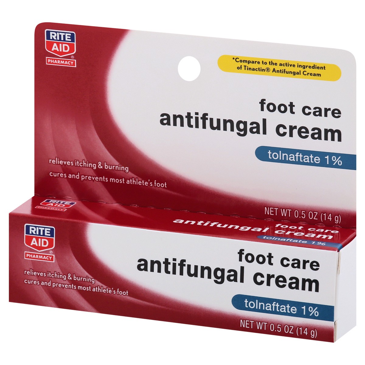 slide 2 of 9, Rite Aid Athlete's Foot Cream, Antifungal, 0.5 oz