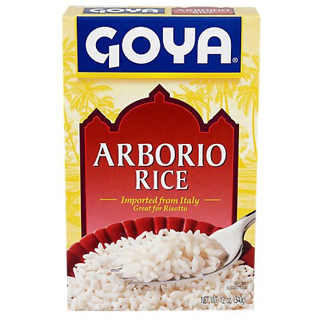 slide 1 of 1, Goya Rice Arborio Grain Short - 12 Oz, 12 oz