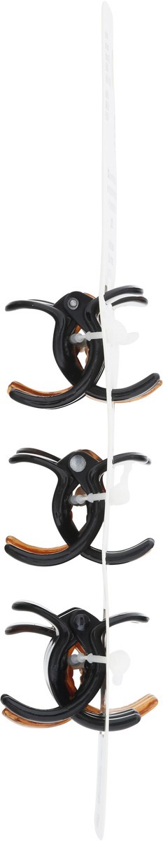 slide 6 of 9, scünci No Slip Grip Jaw Clips 6 ea, 6 ct