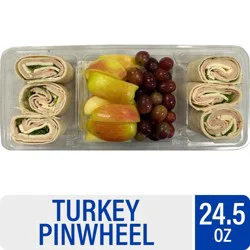 Deli Kitchen Turkey Pinwheel Platter Fruit - 24.5 oz