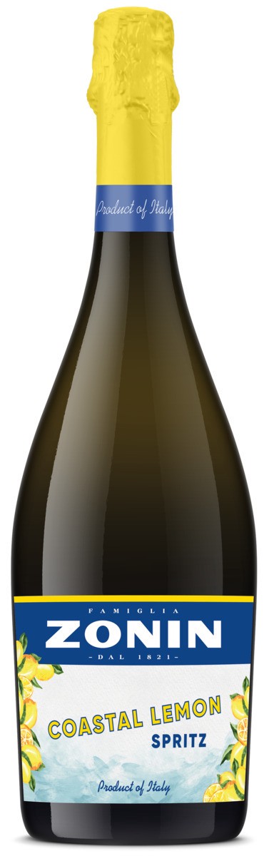slide 1 of 9, Zonin Coastal Lemon Spritz, 750 ml