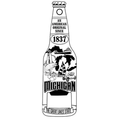 Key Bottle Opener, Michigan, Copper