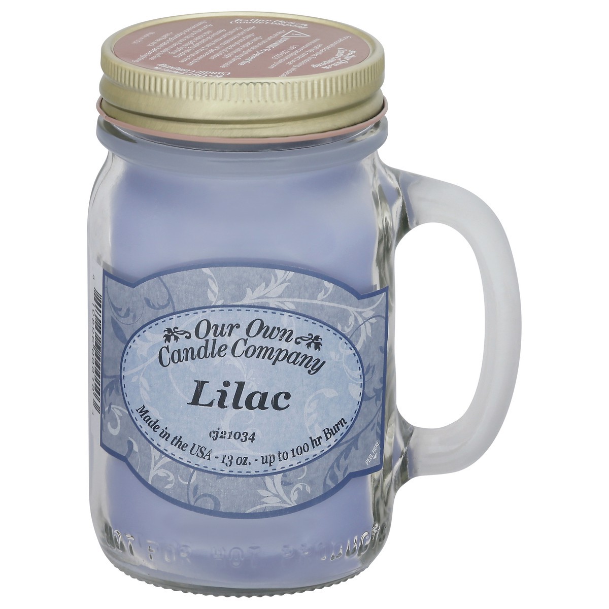 slide 6 of 11, Our Own Candle Company Lilac Candle 1 ea Jar, 1 ct