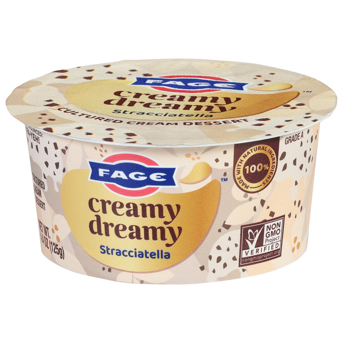 slide 4 of 4, FAGE Creamy Dreamy Stracciatella 4.4 oz., 4.4 oz