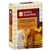 slide 1 of 1, pantry essentials Pancake & Waffle Mix Buttermilk Complete, 28 oz