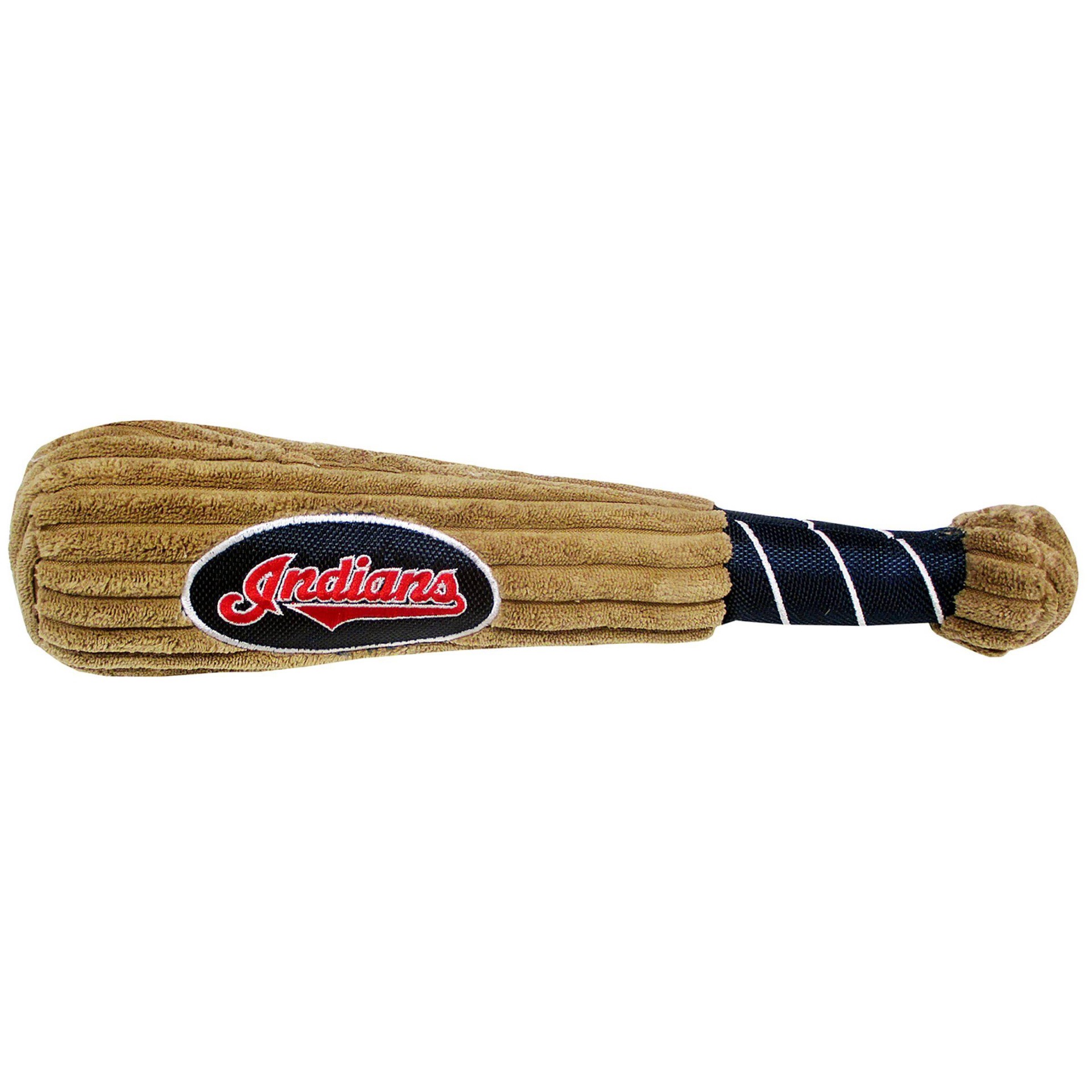 slide 1 of 1, Pets First MLB Cleveland Indians Baseball Bat Toy, LG