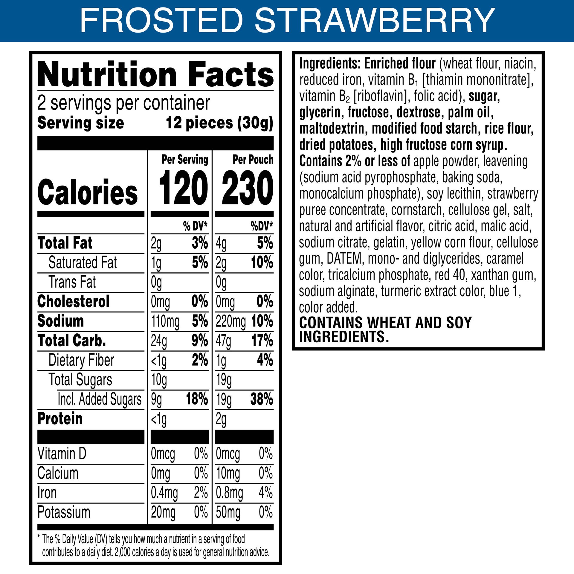 slide 4 of 5, Pop-Tarts Pop-Tart, Strawberry Poppers, 2.1 Oz, 2.1 oz