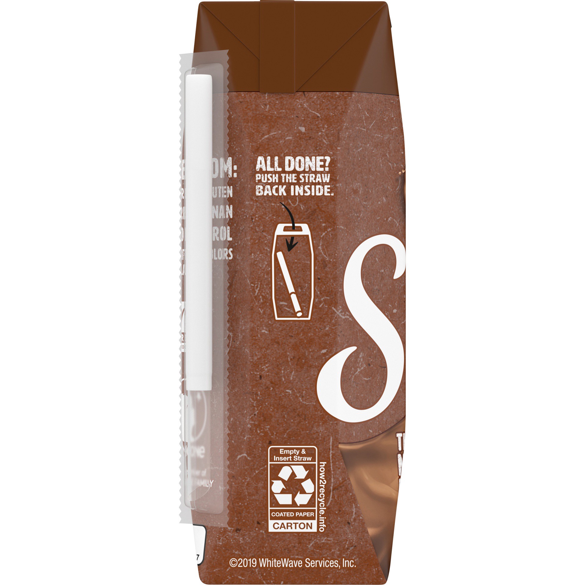 slide 5 of 8, Silk Shelf-Stable Soy Milk Singles, Chocolate, Dairy-Free, Vegan, Non-GMO Project Verified, 8 oz., 8 fl oz