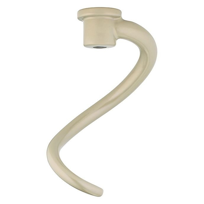 slide 1 of 1, KitchenAid Coated Dough Hook for Stand Mixer - Beige, 7 qt