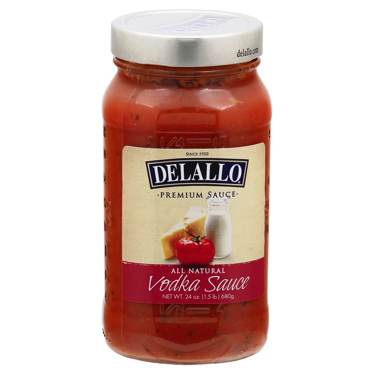 slide 2 of 12, DeLallo Vodka Sauce 24 oz, 24 oz