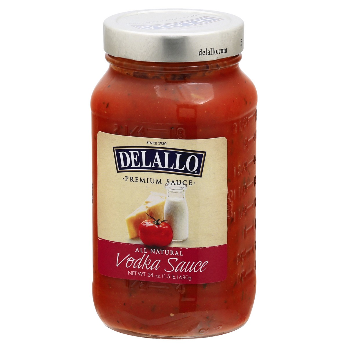 slide 5 of 12, DeLallo Vodka Sauce 24 oz, 24 oz