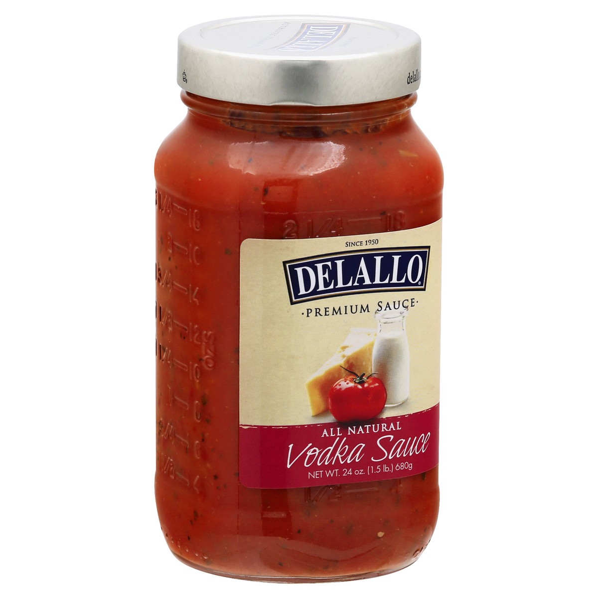 slide 4 of 12, DeLallo Vodka Sauce 24 oz, 24 oz