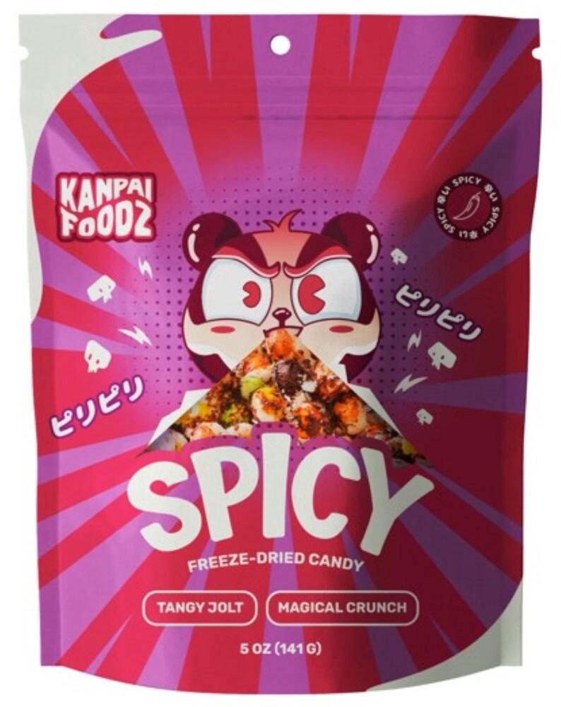 slide 1 of 1, Kanpai Spicy Freeze Dried Candy, 5 oz