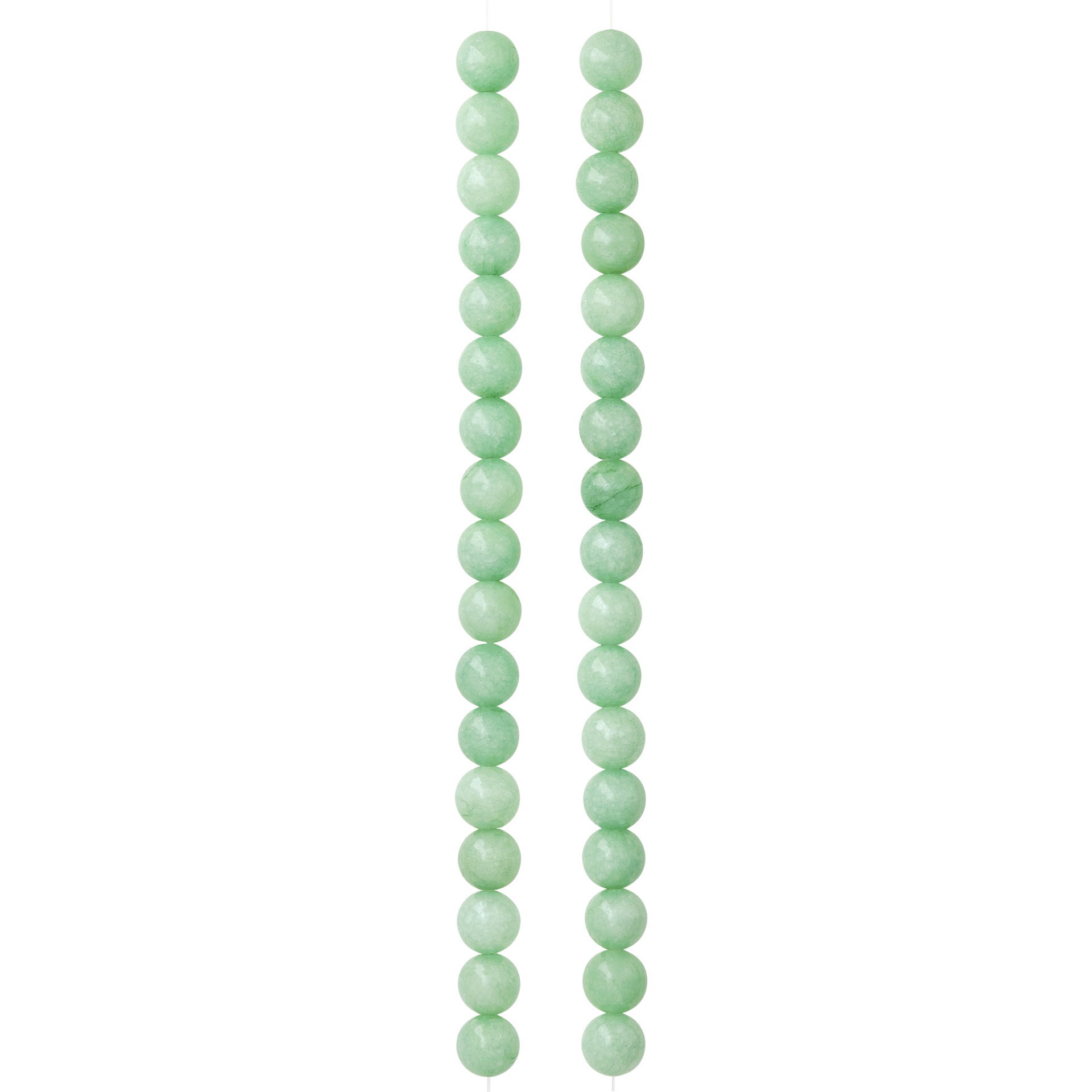 slide 2 of 3, 8mm Mint Round Beads By Bead Landing, 8mm