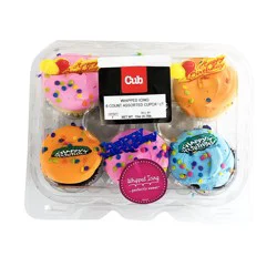 Whipped Icing 6Ct Cupcake Assorted
