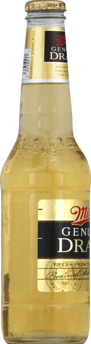 slide 3 of 7, Miller Genuine Draft Beer , 12 oz