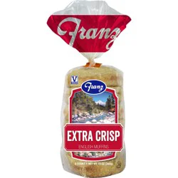 Franz Extra Crisp English Muffins 16oz