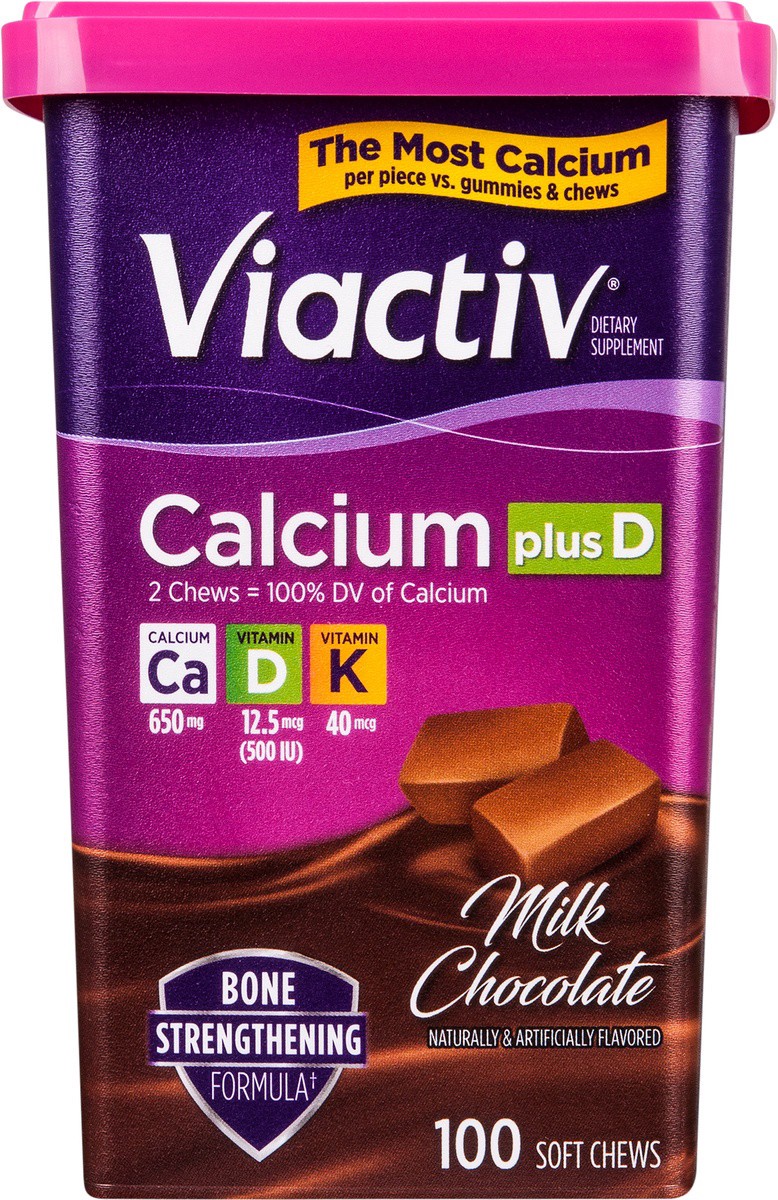 slide 4 of 7, Viactiv Choc Chew, 100 ct