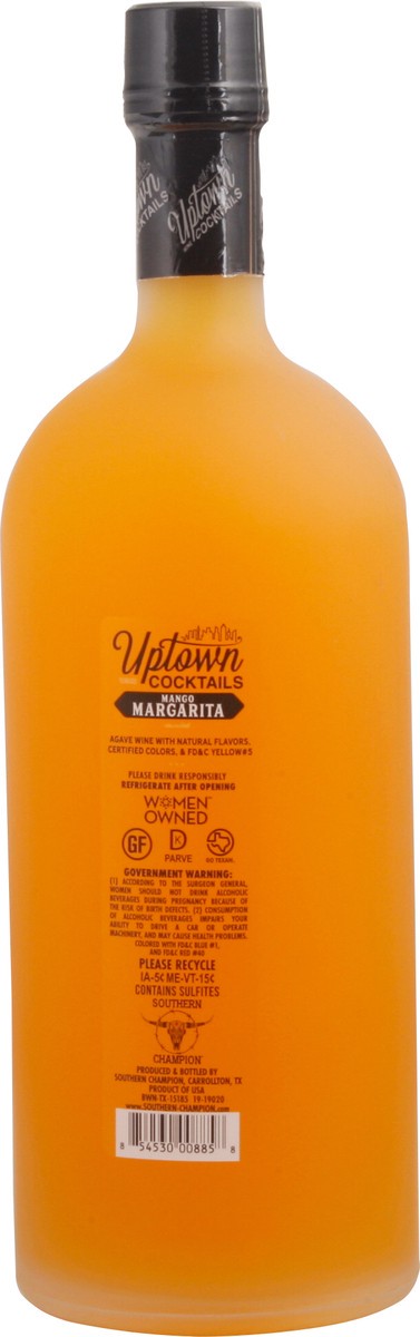 slide 6 of 12, Uptown Wine Cocktails Mango Margarita Wine Cocktail 1.5 lt Bottle, 1.5 liter