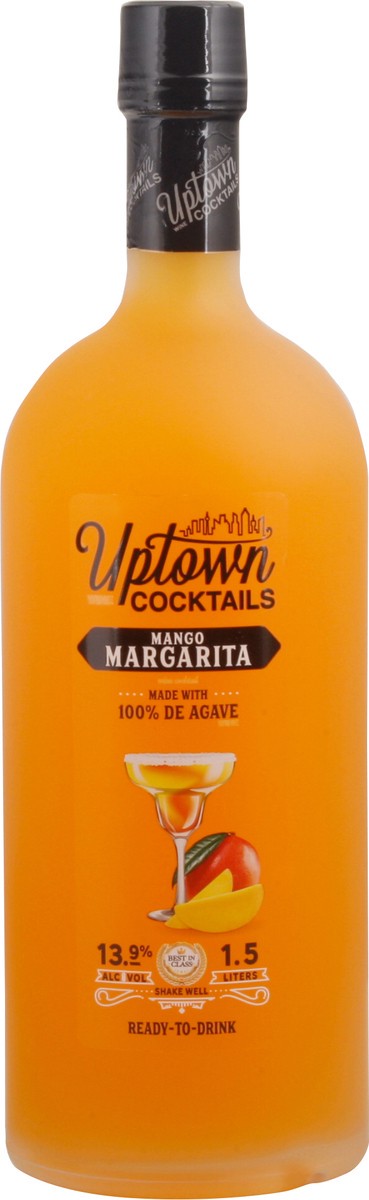 slide 2 of 12, Uptown Wine Cocktails Mango Margarita Wine Cocktail 1.5 lt Bottle, 1.5 liter