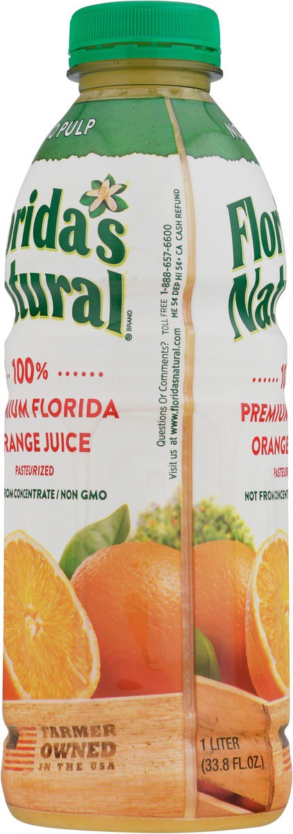 slide 3 of 9, Florida's Natural Orange Juice - 33.8 fl oz, 33.8 fl oz